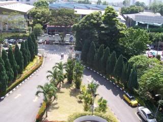 'UTAR Entrance from the roof'