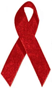 The Red Ribbon symbol is used internationally to represent the fight against AIDS