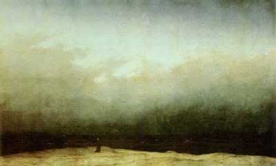 Monje frente al mar. Friedrich