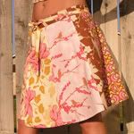 Hodgepodge Wrap Skirt Sz M/L