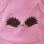 Pink/Brown Hedgehog Hoodie set, 5/6 OR custom YPS!!!