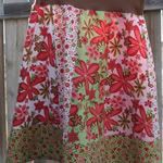 Woodland Bloom Strip Skirt Sz M