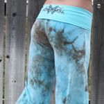 Sultry Sapphire OBV Yoga Pants Sz M *custom inseam*