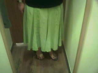 The $60 Green Flair Skirt