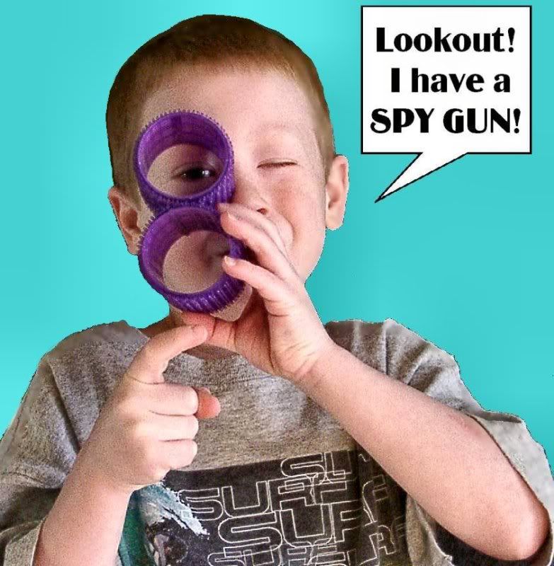 Nathan's rollers: spy gun