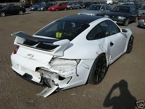 ebay auction Porsche 911 GT3 oakley Damage