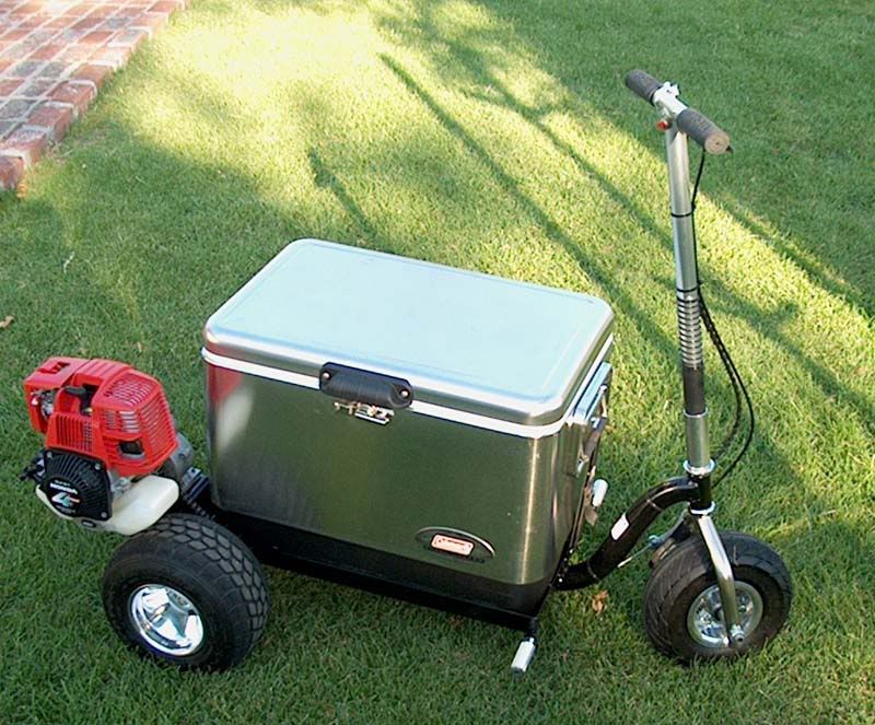 Ice Chest GokartNOT A "crusin Cooler" Built In 2002 Photo by