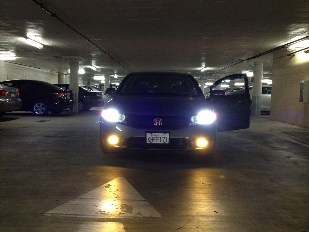OEM Fog light + Courtesy light 8th Generation Honda Civic Forum