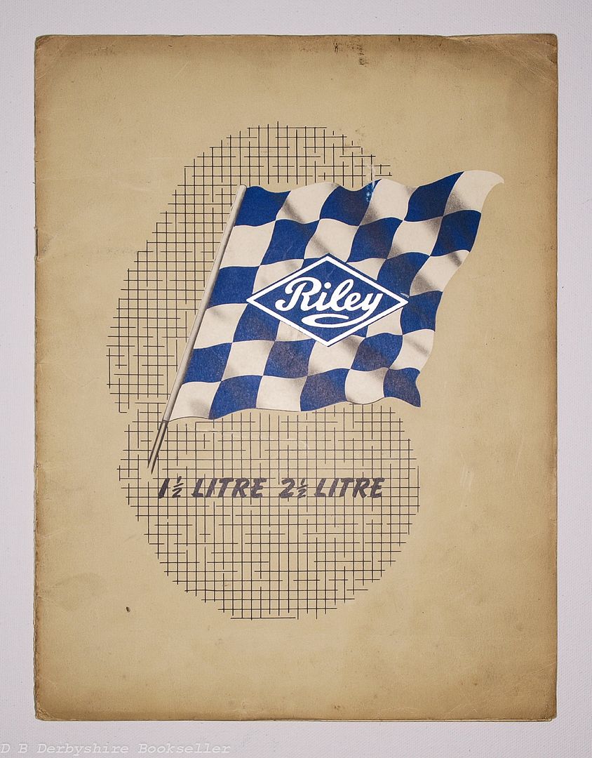 Riley 1.5 Litre 2.5 Litre Sales Brochure 1950/51