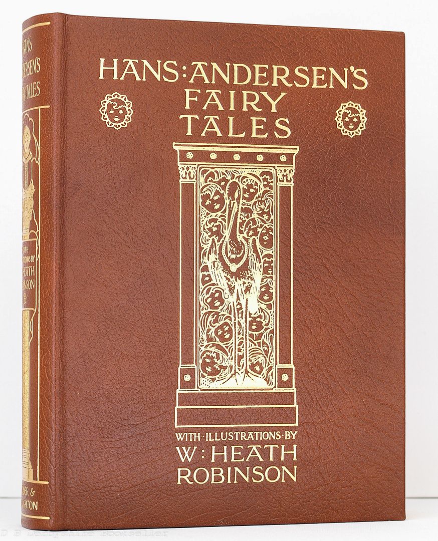 Hans Andersen's Fairy Tales illustrated by W Heath Robinson (Hodder and Stoughton, facsimile 1980) Leather Limited Edition in Slipcase