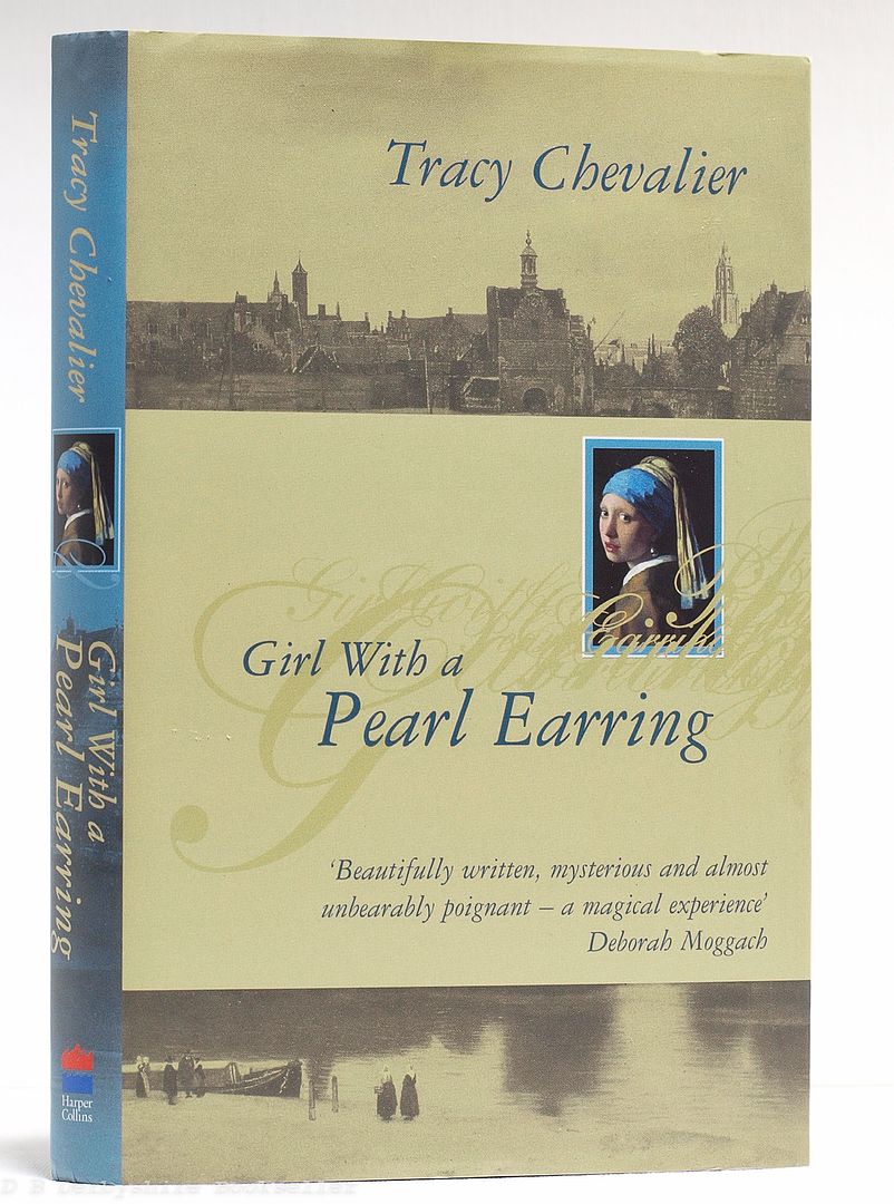 Girl With a Pearl Earring | Tracy Chevalier | Harper Collins, 1999 | First State Dustwrapper Earing Misspelling
