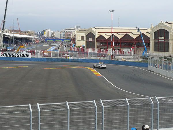 Circuito de Formula 1 de Valencia.