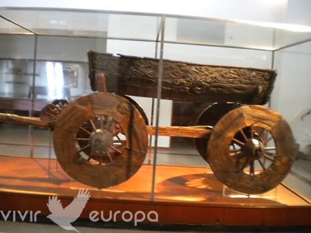El único carruaje vikingo que existe.
