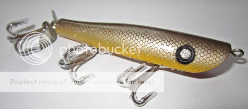 Tough Color Paw Paw Plenty Sparkle Lure Yellow Belly Silver Scale 