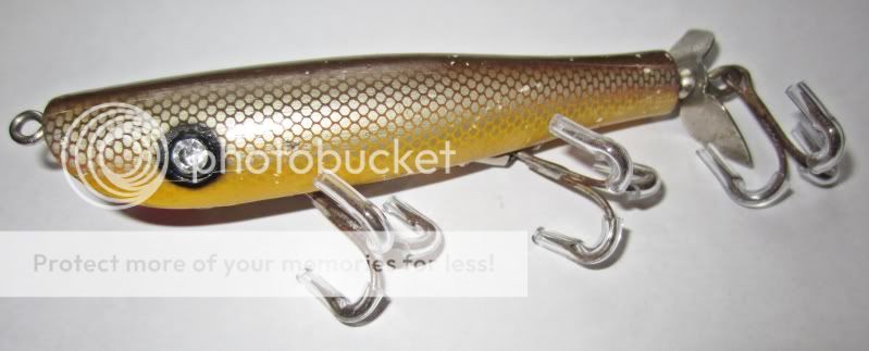 Tough Color Paw Paw Plenty Sparkle Lure Yellow Belly Silver Scale 