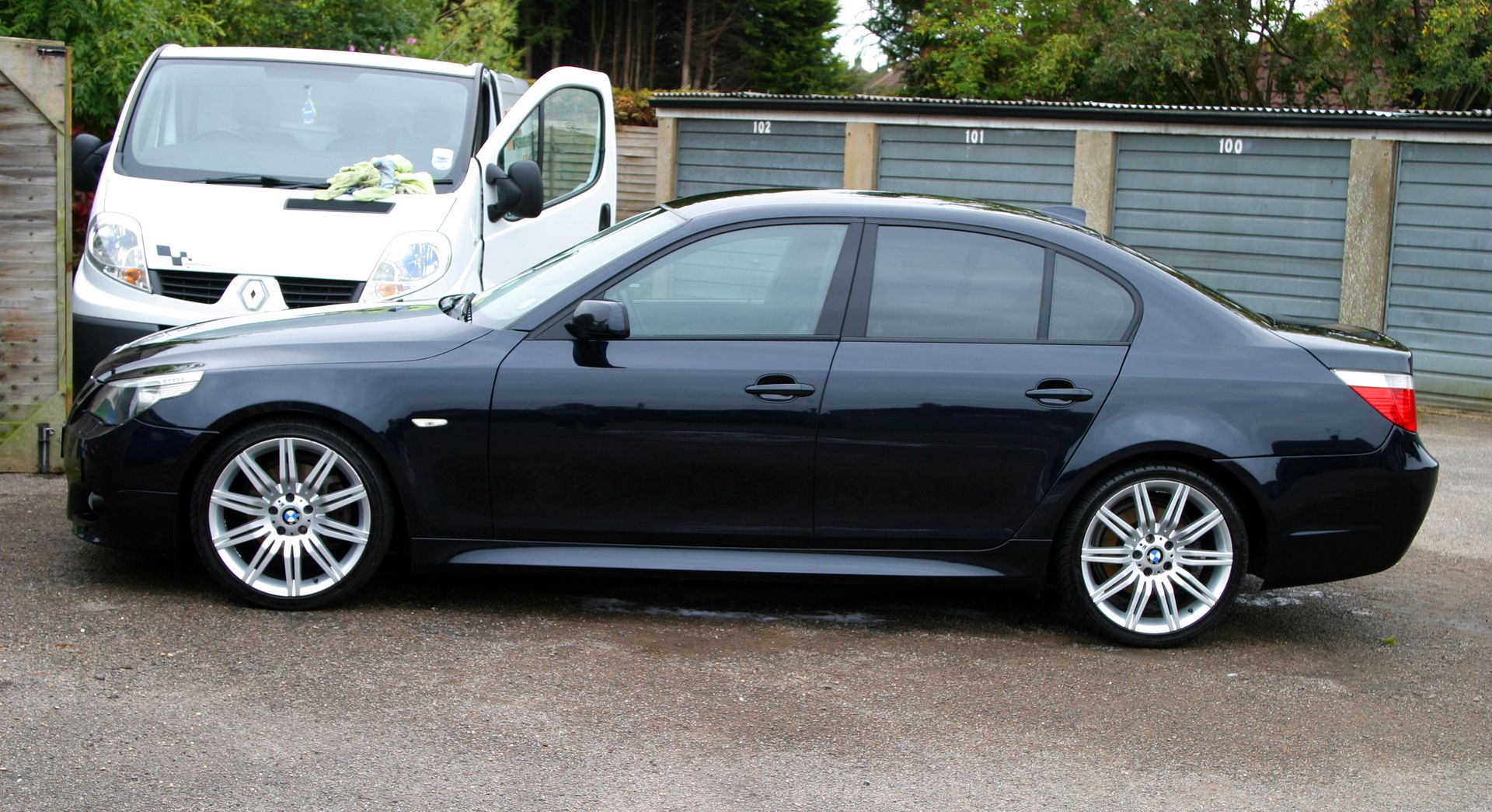 My old E60 BMW 530d M-Sport in Carbon Black..Little detail | Detailing ...