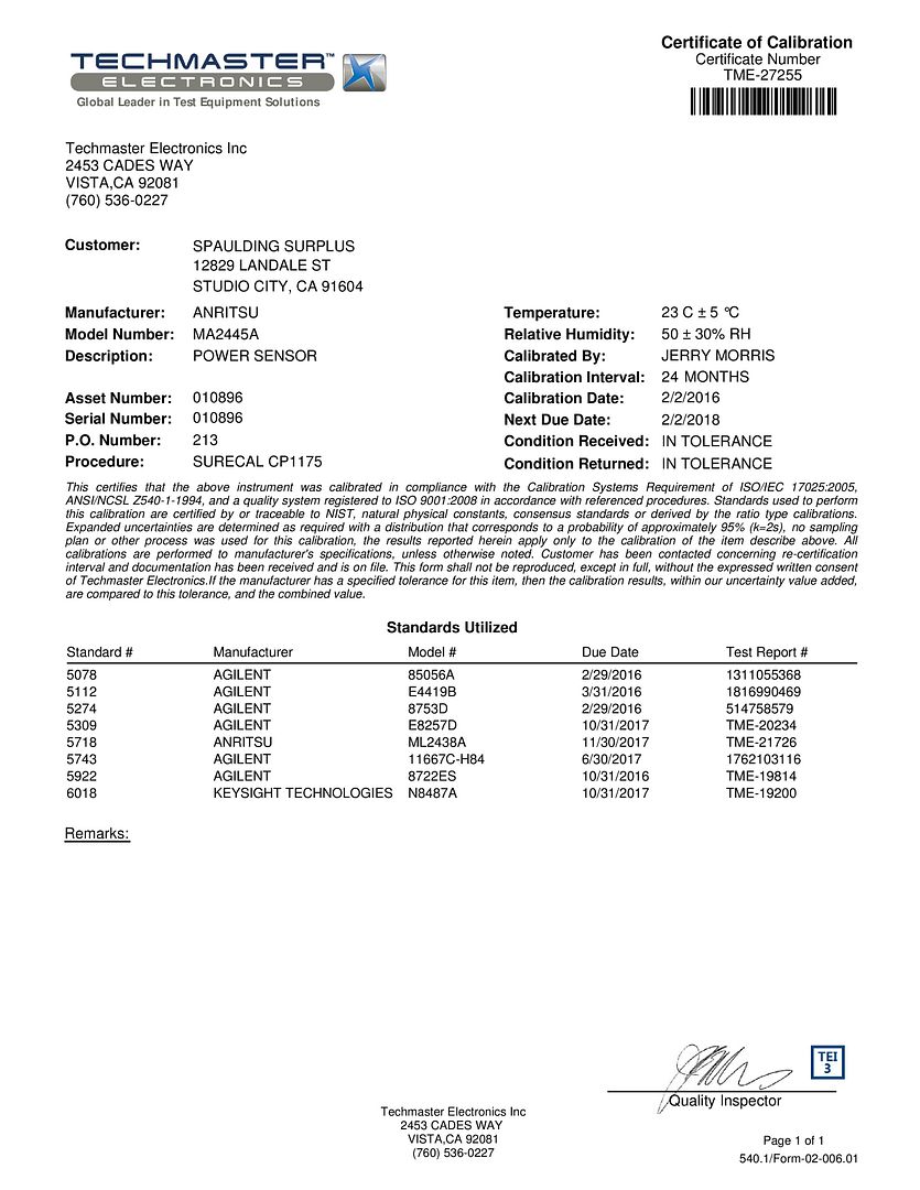  photo Anritsu MA2445A Cert-page-001_zpsxwyf91kq.jpg