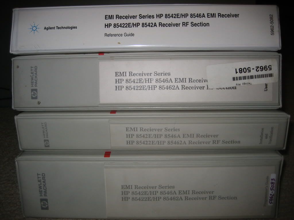 HP / Agilent 8546A EMI Compliance Receiver / Analyzer  