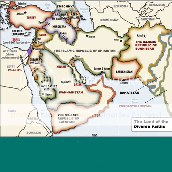 What I want the Middle East to look like - Off-Topic - ShiaChat.com