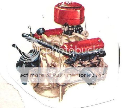 1954 Ford v8 engine #4
