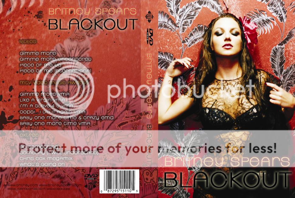 portada de blackout dvd hecha por un fan! BritneySpearsBLACKOUTDVD2
