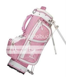 GIRLS TODDLER PINK GOLF CLUBS GOLFING SET WITH BAG  