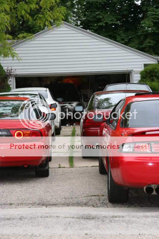 6 240sx's in my driveway this past weekend IMG_5635