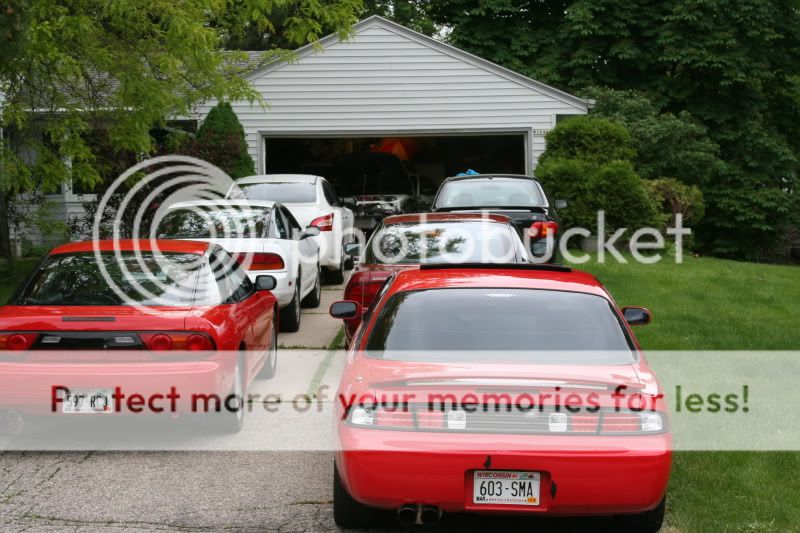 6 240sx's in my driveway this past weekend IMG_5639