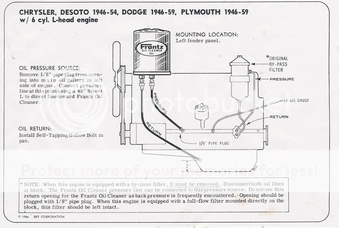 Ford flathead beehive oil filter #4