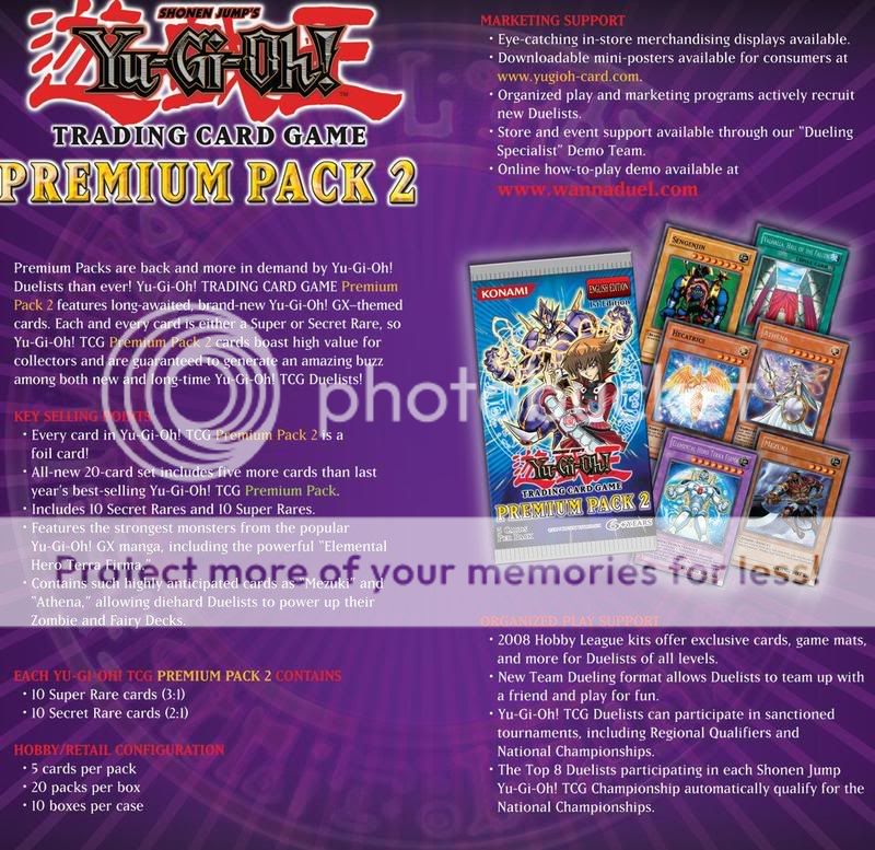 Yu-Gi-Oh! - Pack Premium - Série 2 PP2