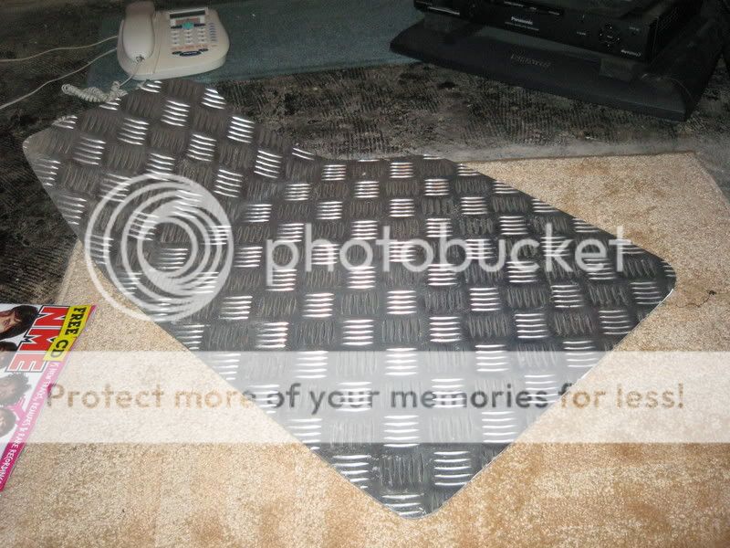 Mk2 Custom chequer plate mats 088