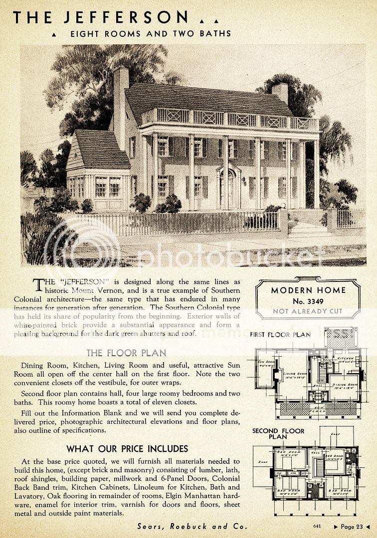 The Jefferson: A True Example of Southern Colonial Architecture | Sears ...