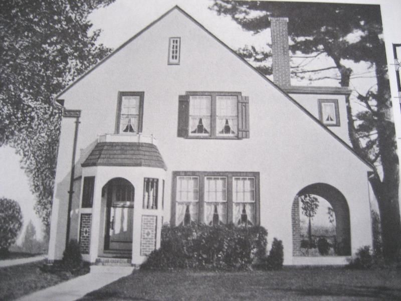 In addition to kit homes, we also have pattern book houses in CPRV, such as this Regent from a 1926 pattern book. Interested homebuyers would order blueprints from a pattern book. Typically, your purchase price would also include a detailed inventory of all the building materials youd need for your new home. 
