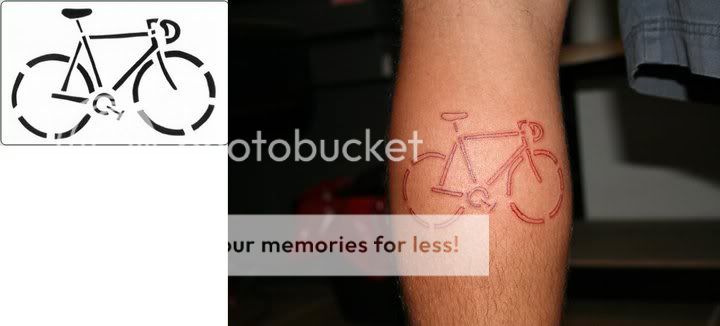 Bicycle related tattoos, Anyone ??? - Bike Forums