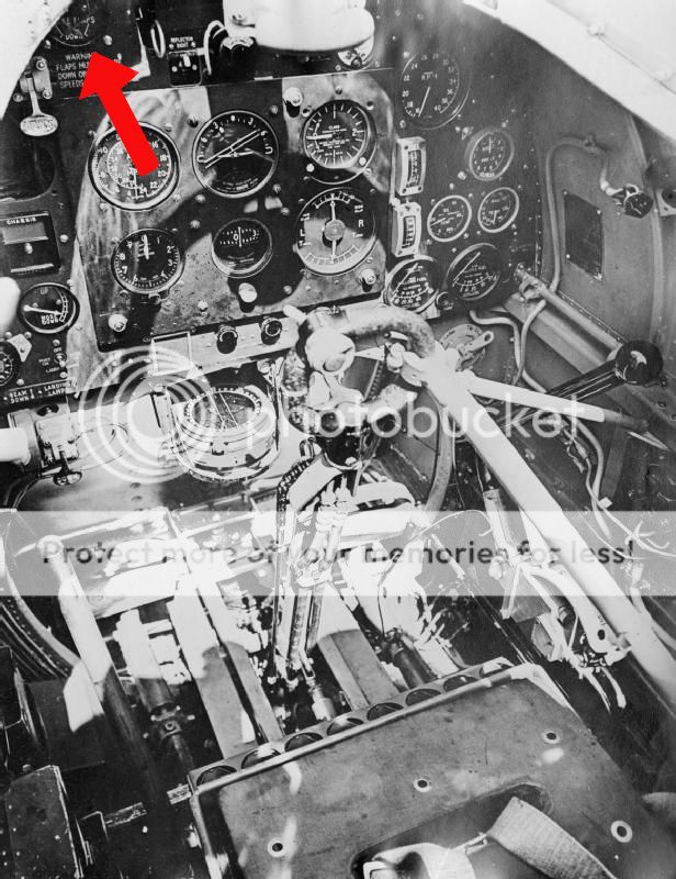 Early marks Spitfire flap position indicator - Aircraft WWII ...