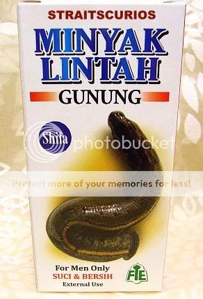 The MINYAK LINTAH GUNUNG helps to provide a climatic sexual experience