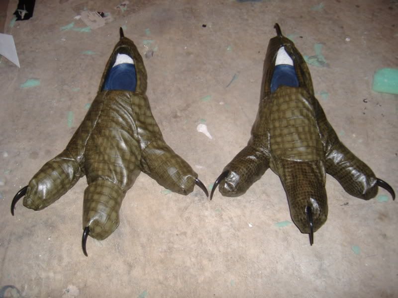 pterodactyl feet