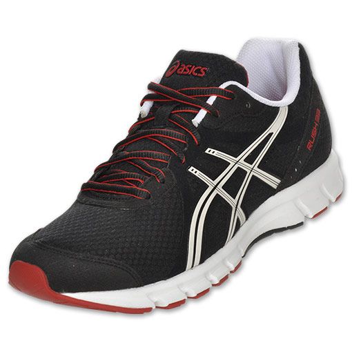 Asics Rush 33 Running Training Shoe Mens 10.5 Black NEW NIB Rush33 