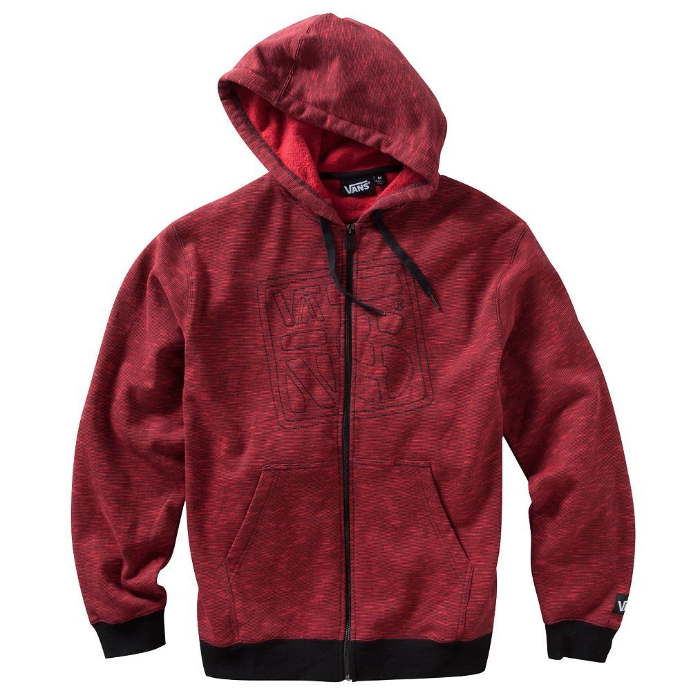 VANS Oxidized Fleece Hoodie Full Zip Jacket Men's NEW NWT Free USA ...