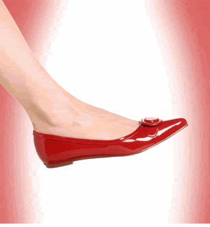 Modele te  ndryshme  kepuce  edhe  sandale - Faqe 3 Redpatentballetflats