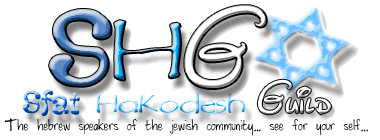 The Sfat Hakodesh Guild banner