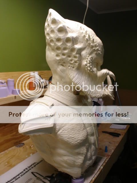 [CUSTOM] WIP - Elder Predator Bust Sculpt 1:1 scale - by Milk Eldertosocast007