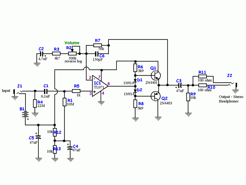 Mxr distortion plus схема