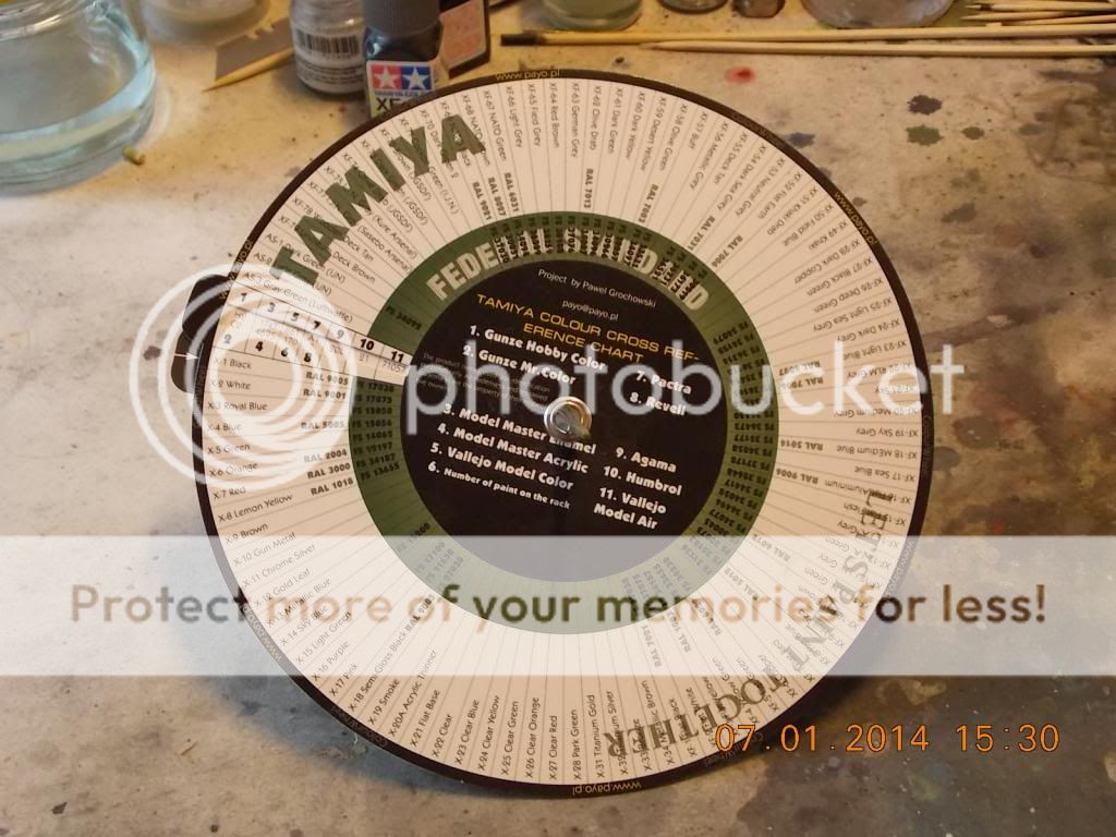 Cross Reference Wheel - TAMIYA 0929