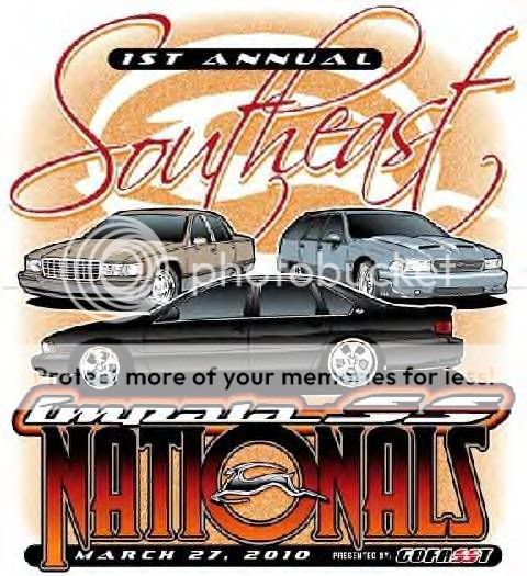 FL. Mar. 27, 2010 Southeast Impala SS Nationals @ Daytona Intl Speedway GofaSStT-ShirtDesign