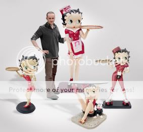 Betty Boop Figurine collection by gp designs Bettyboopcollectionbig