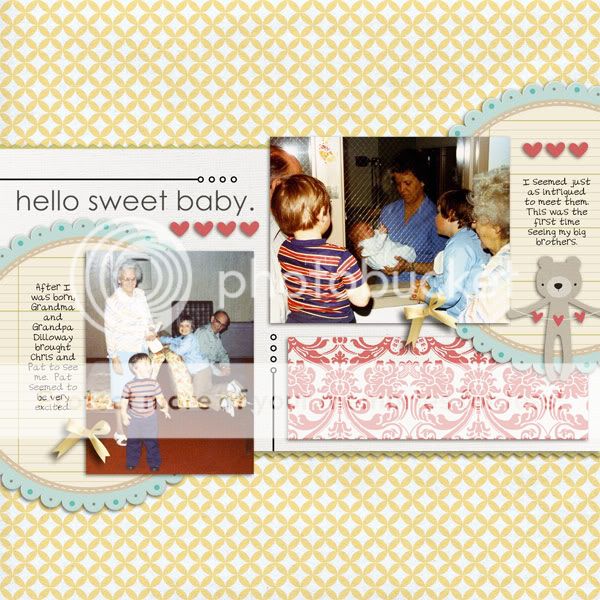 Family Layouts HelloBaby-SM