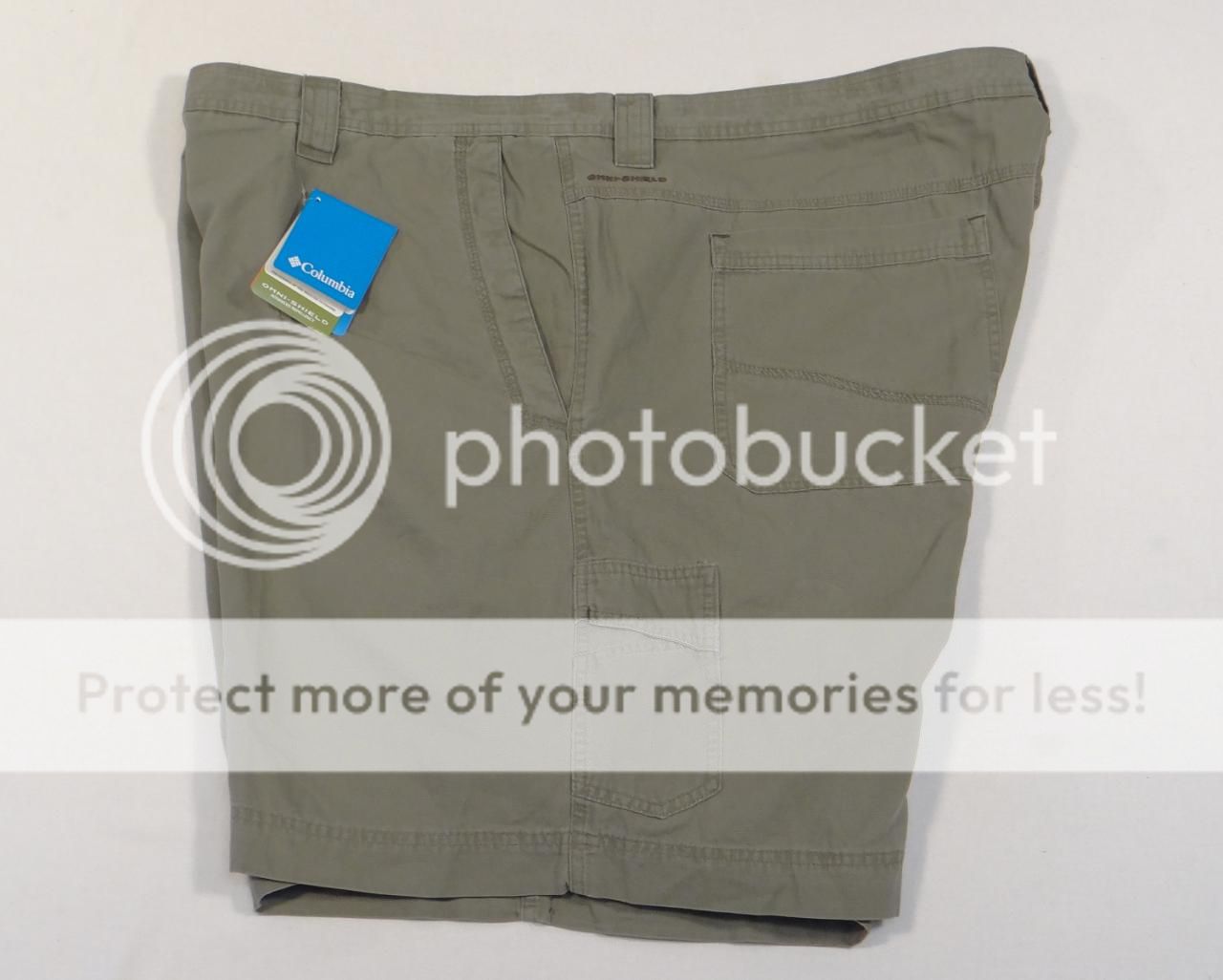 Columbia Military Green Ultimate Roc Shorts 100 Cotton Mens