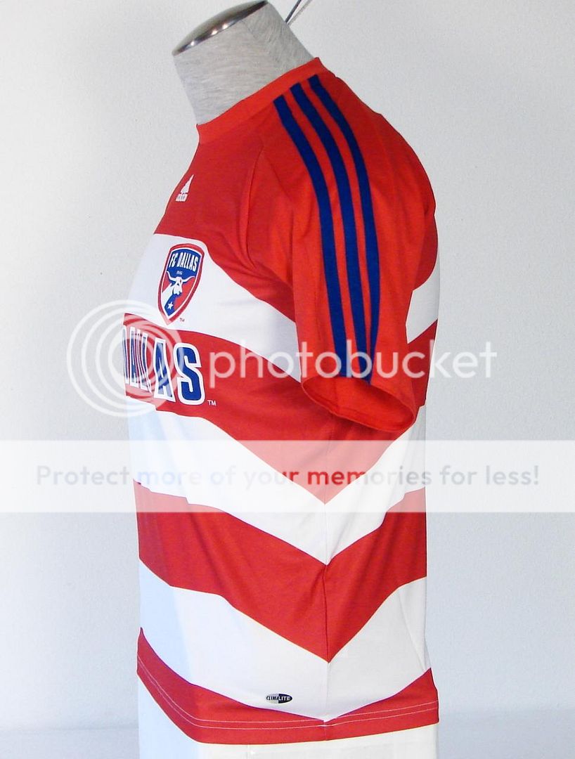 Adidas Boys Climacool FC Dallas Home Jersey Shirt NWT  