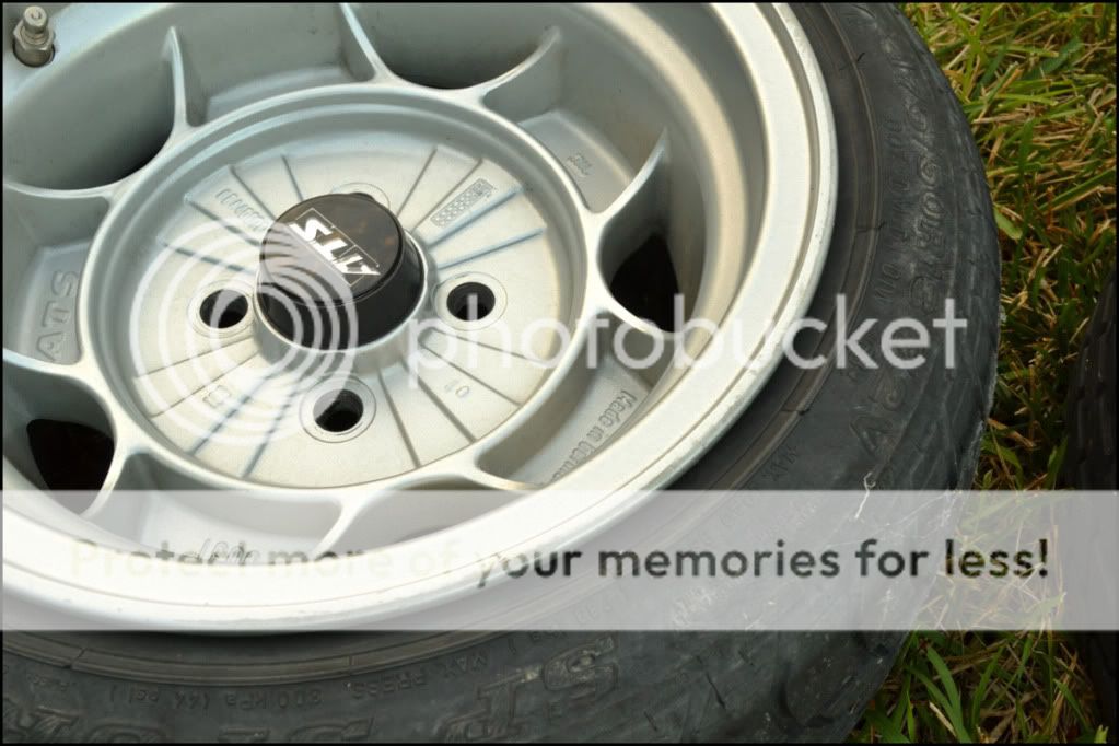 FS: 13x8 silver ATS classics ET1 with 175/50/13 Dunlops | VW Vortex ...